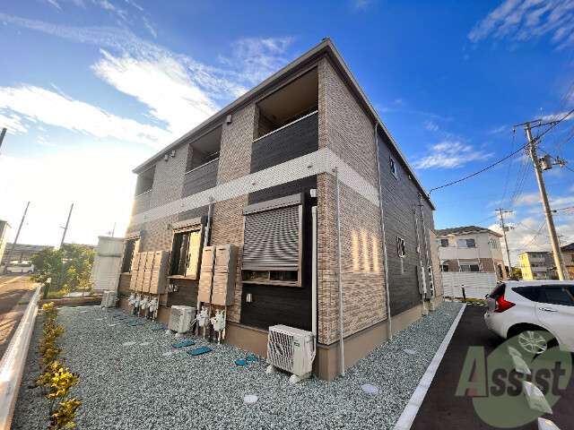 建物外観　仙台市宮城野区出花３丁目「プラシード」