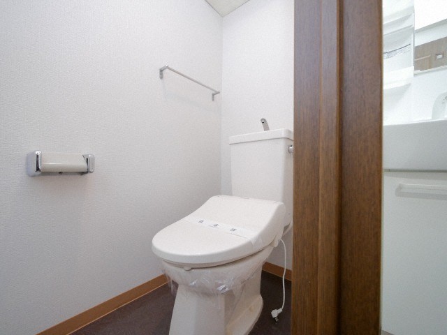 トイレ　ゆったりとした空間のトイレです