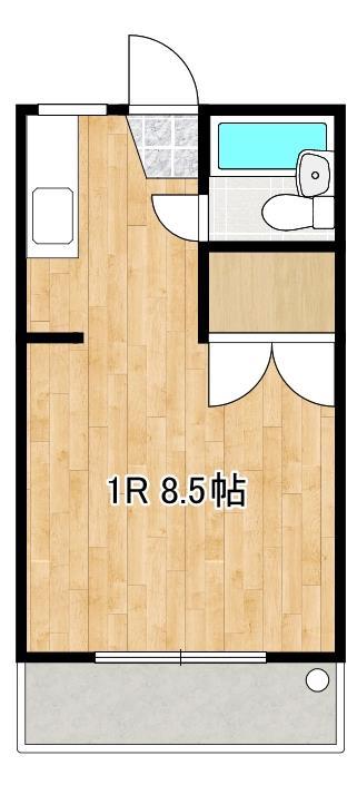 エクシード大江の間取り