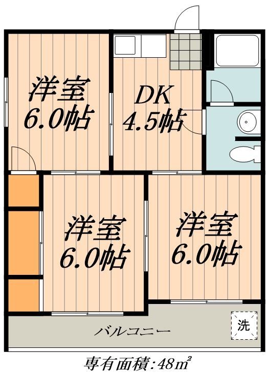 つるいビルの間取り