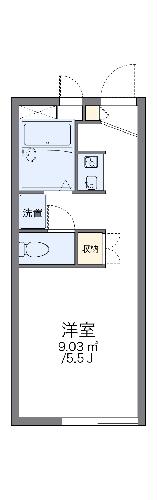 レオパレスＳＯＮＥ泉館の間取り