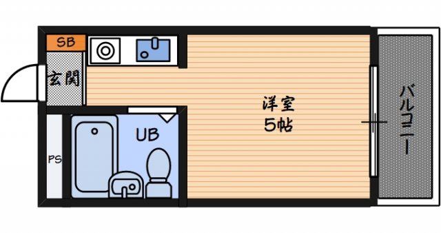 タクティ野田阪神_間取り_0