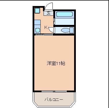 第４エルザビルの間取り