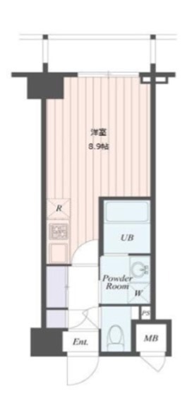 ART APARTMENT IN TOKYO NORTHの間取り