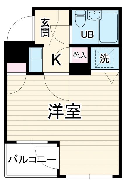 ライオンズマンション武蔵新城駅前の間取り