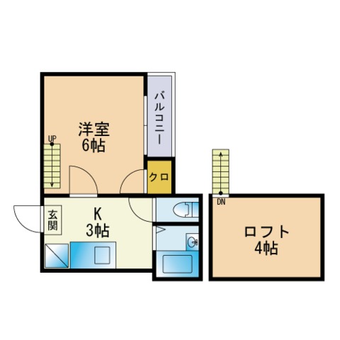 サンシティ大濠の間取り