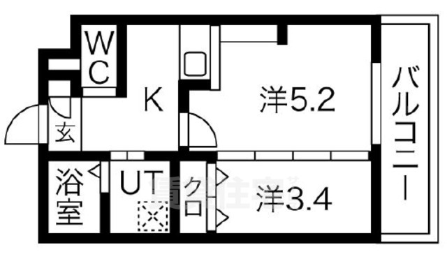 ジーイーシスの間取り