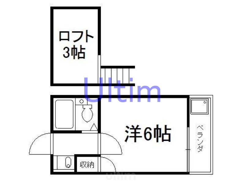 【淀ハイムの間取り】