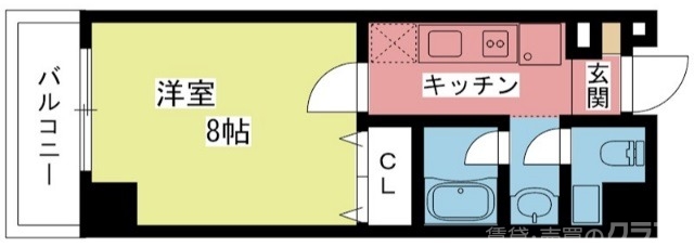 グランコスモ鴨川の間取り