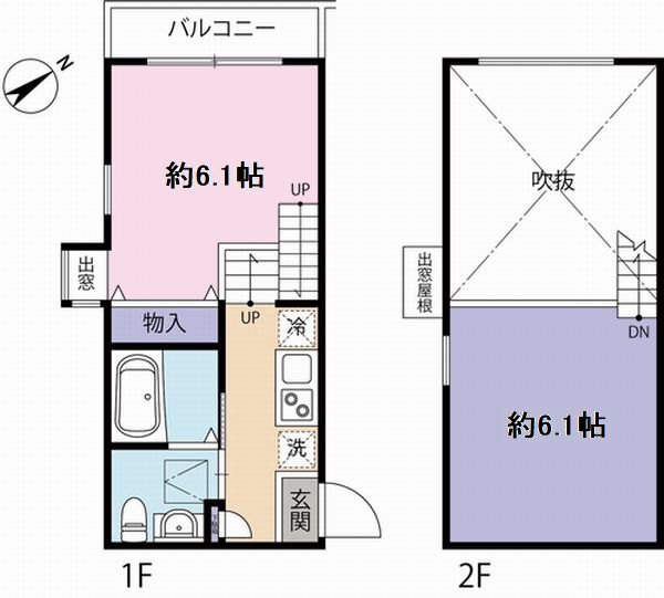 Ａ　　Ｃｈａｌｅｔ幕張本郷の間取り