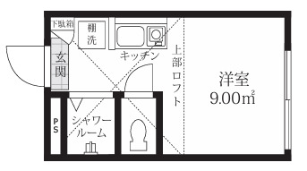 カーサダリアの間取り