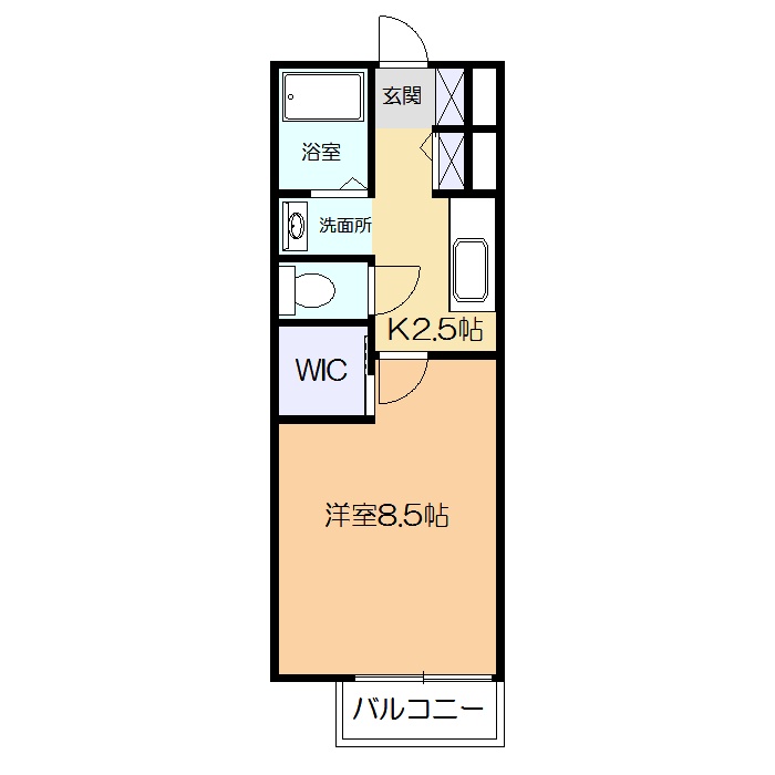 SKSAMハイツの間取り