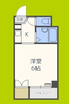 セラ北加賀屋B棟の間取り