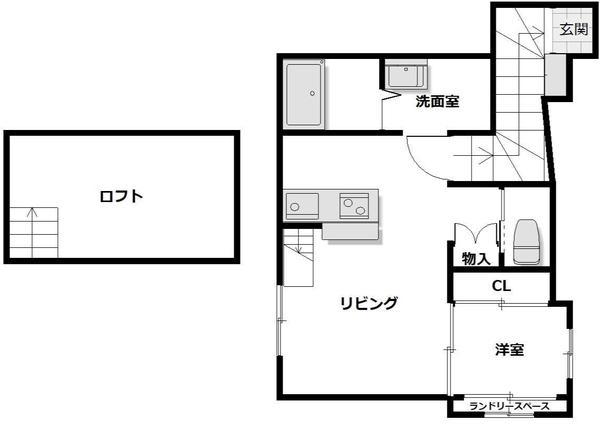 ビエネスト　2Ｆの間取り