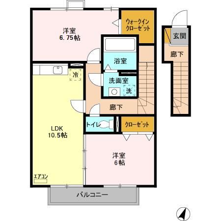 Ｙａ－ＥＣＯ　Ｈｏｕｓｅの間取り