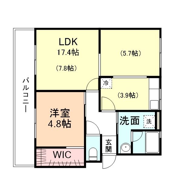 桜井ハイツの間取り