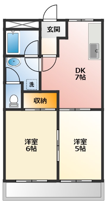 コンフォールＬの間取り