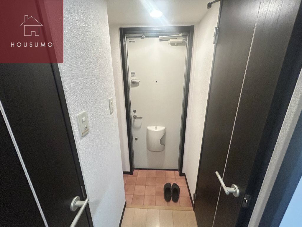 玄関　収納もある玄関です