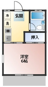 エフォートの間取り