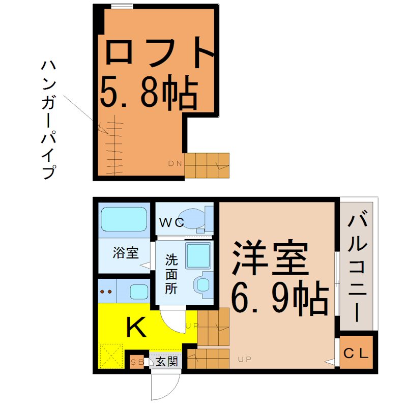 グレイス尼ケ坂の間取り