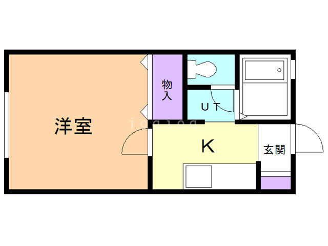 メゾンバンビの間取り