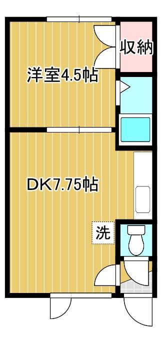 シャルム緑ヶ岡の間取り