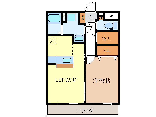 リオンドール桜橋の間取り