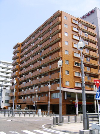 ダイアパレス高田本町の建物外観