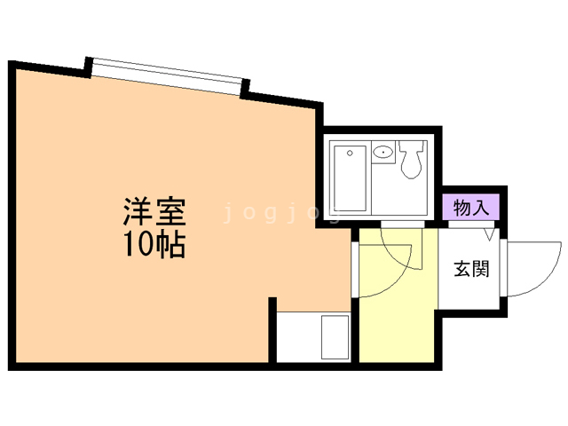 札幌市西区琴似一条のマンションの間取り