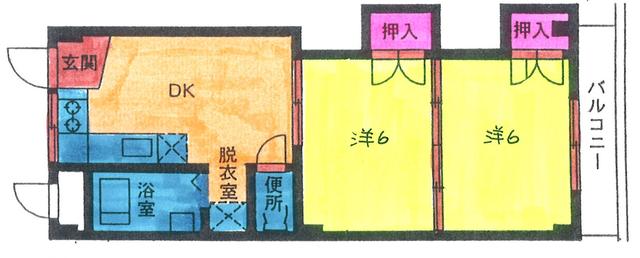 第１厚英ビルの間取り