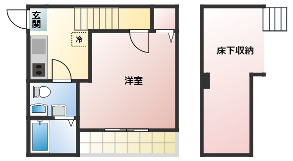 カーサ　アージョの間取り