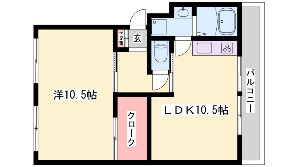 シーサイドプレイスの間取り