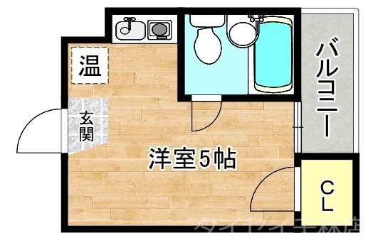 【大阪市旭区太子橋のマンションの間取り】