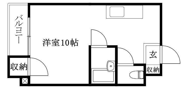 伊予郡砥部町高尾田のマンションの間取り