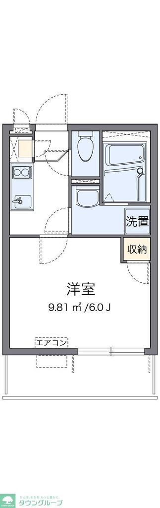 レオネクストモリシゲの間取り