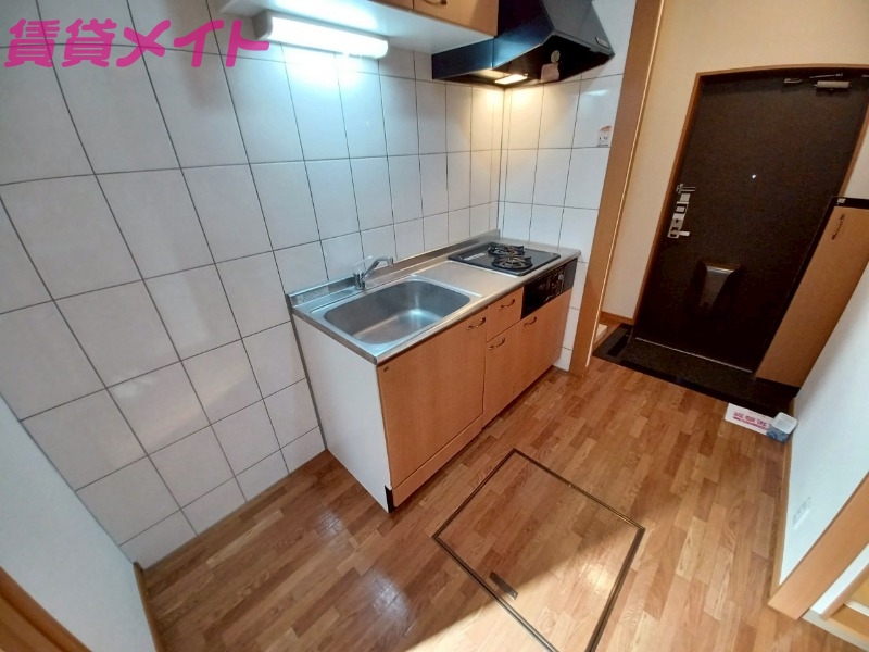 居室・リビング　コンロ設置済み