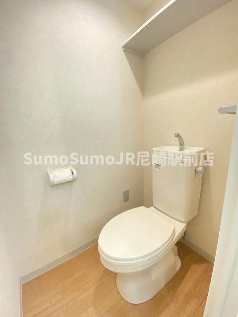 トイレ　清潔感のあるトイレです