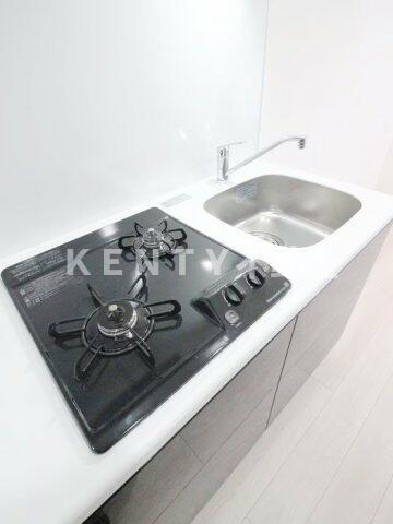 キッチン　コンパクトなキッチンで掃除もラクラク