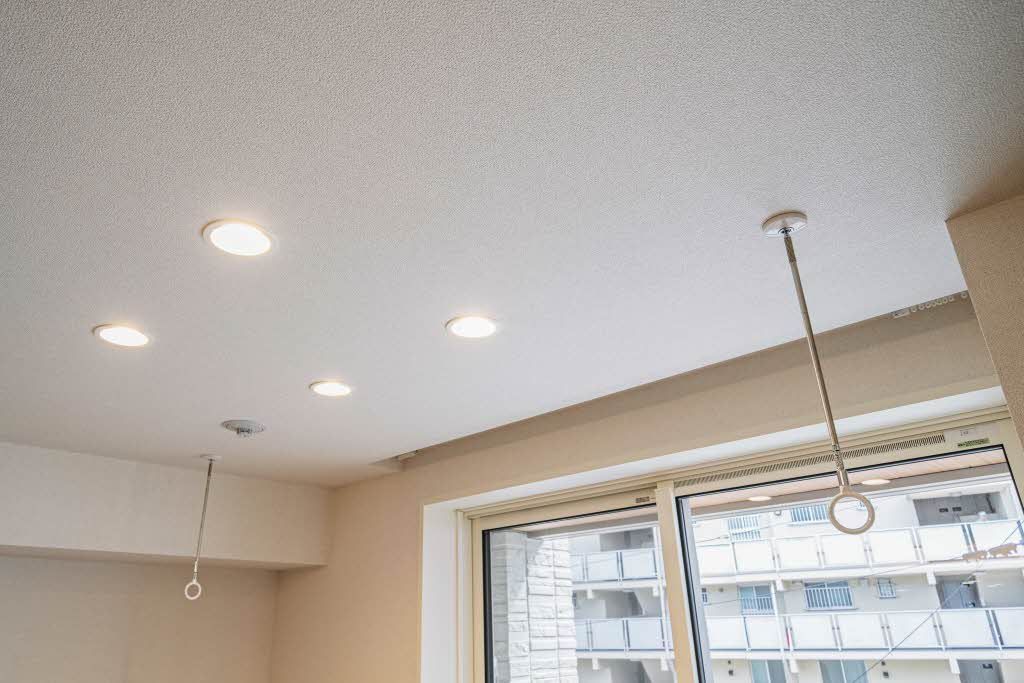 その他設備　室内物干し