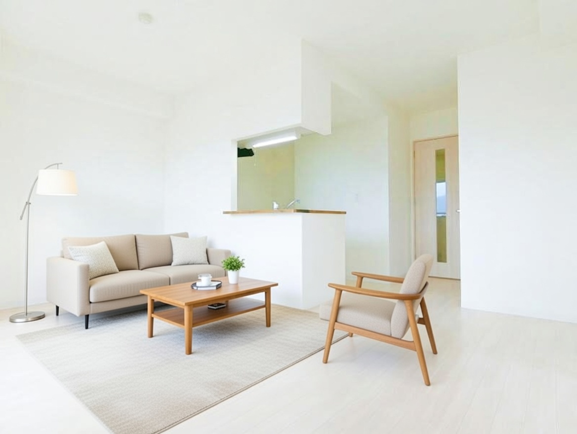 居室・リビング　画像内の家具等は、モデルルームまたはＣＧ合成の場合があります