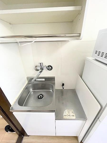 キッチン　ガスコンロ設置可