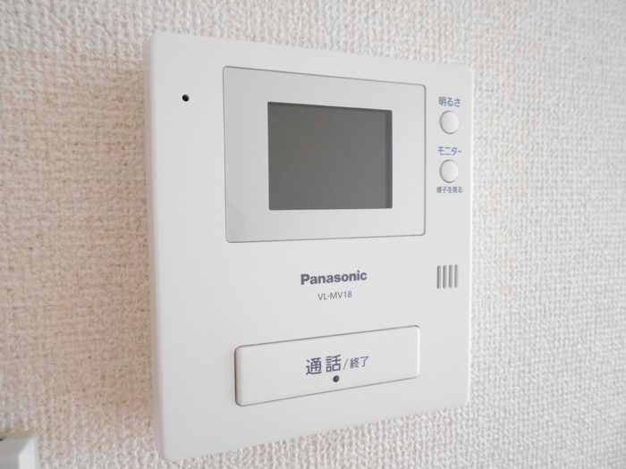 セキュリティ　モニター付きインターホン