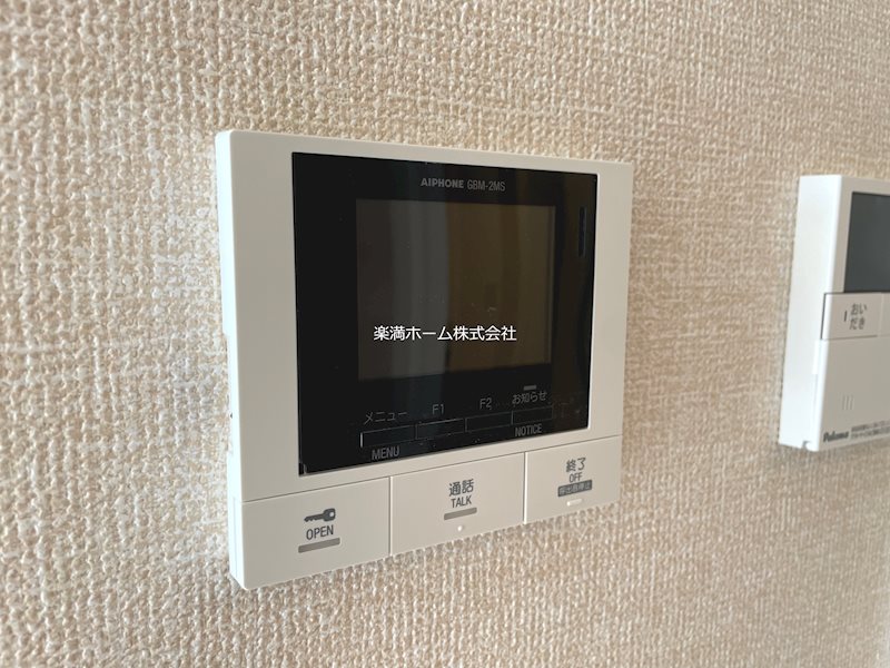 セキュリティ　モニターホンで安心♪