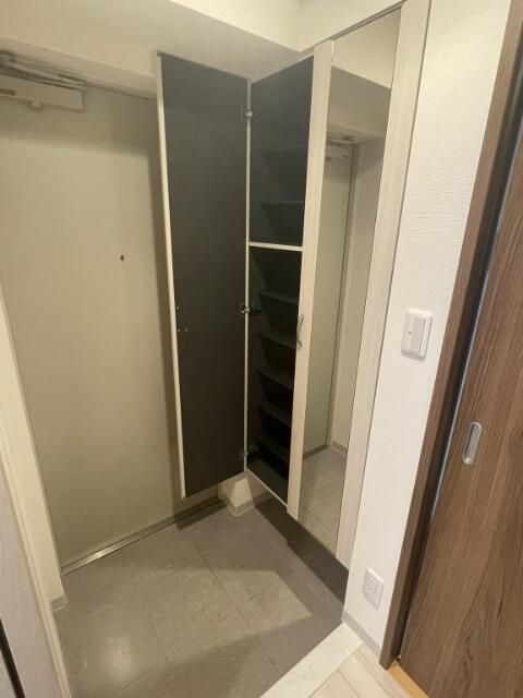 玄関　落ち着いた玄関です