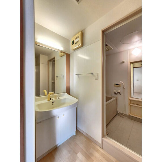 洗面設備　別部屋参考写真（反転タイプ）