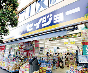 ドラックストア　くすりセイジョー 用賀一番店（ドラッグストア）まで858m