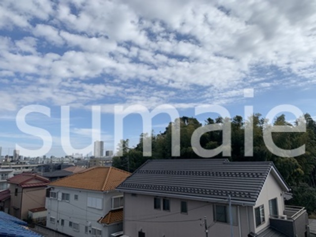 眺望　バルコニーからの眺め。