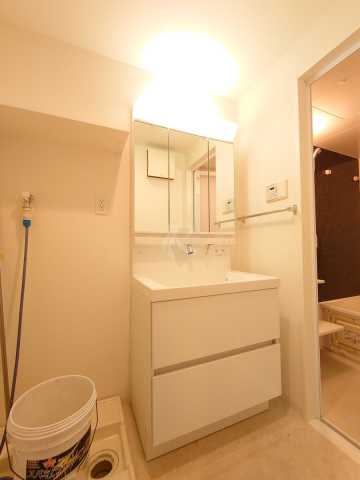 洗面設備　別部屋のお写真です