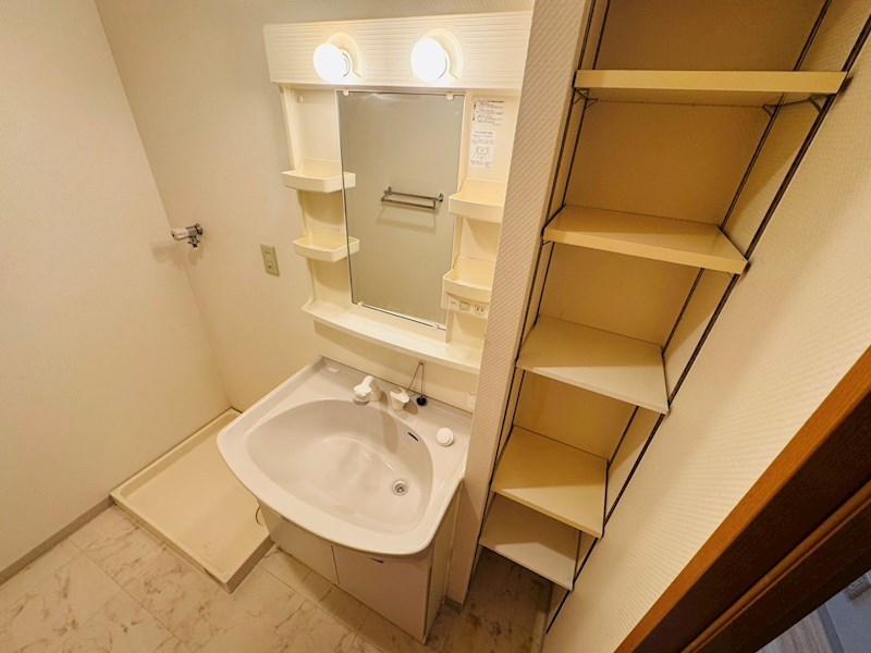 洗面設備　同仕様別部屋