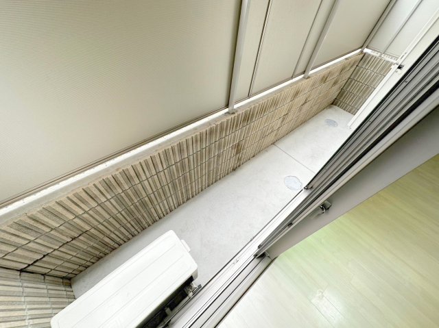 バルコニー　広々としたバルコニーです